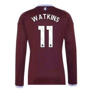 2026-2027 Aston Villa Long Sleeve Home Shirt (Watkins 11)