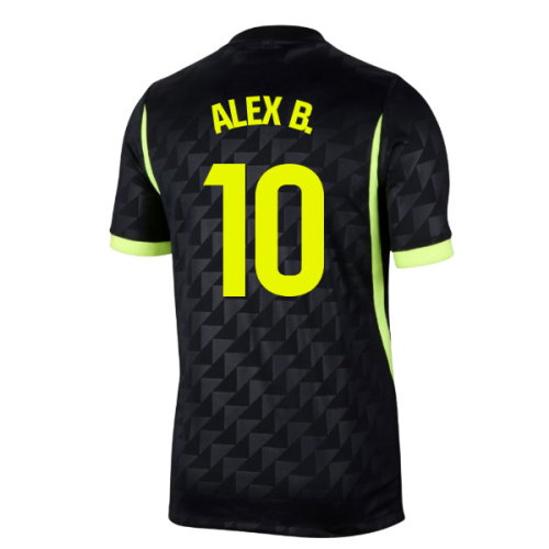 2026-2027 Atletico Madrid Authentic Away Shirt (Alex B. 10)