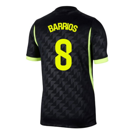 2026-2027 Atletico Madrid Authentic Away Shirt (Barrios 8)