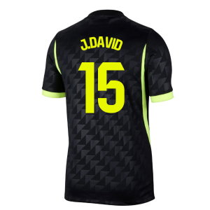 2026-2027 Atletico Madrid Authentic Away Shirt (J.David 15)