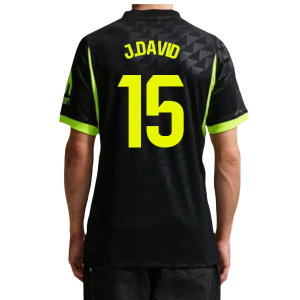 2026-2027 Atletico Madrid Away Shirt (J.David 15)