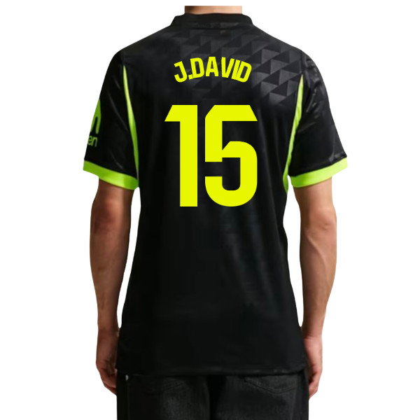 2026-2027 Atletico Madrid Away Shirt (J.David 15)