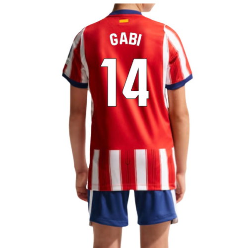 2026-2027 Atletico Madrid Home Shirt (Kids) (Gabi 14)