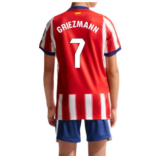 2026-2027 Atletico Madrid Home Shirt (Kids) (Griezmann 7)