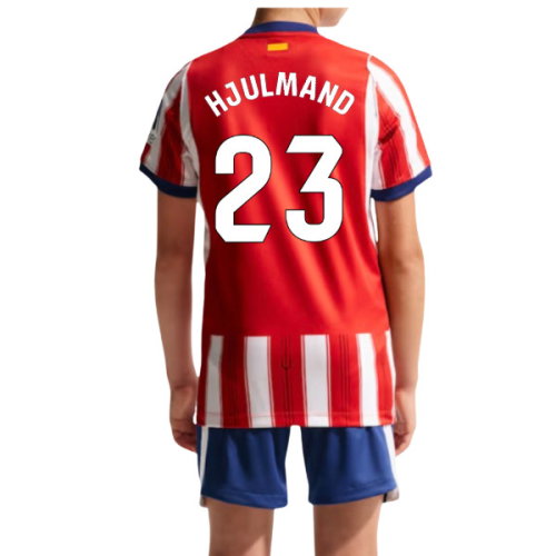 2026-2027 Atletico Madrid Home Shirt (Kids) (Hjulmand 23)