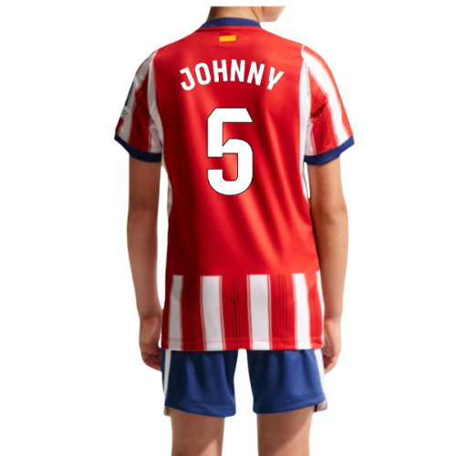 2026-2027 Atletico Madrid Home Shirt (Kids) (Johnny 5)