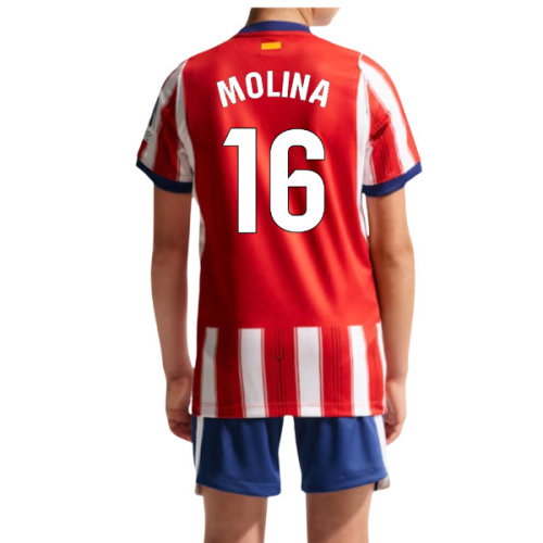 2026-2027 Atletico Madrid Home Shirt (Kids) (Molina 16)