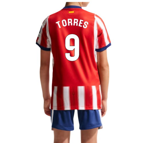 2026-2027 Atletico Madrid Home Shirt (Kids) (Torres 9)