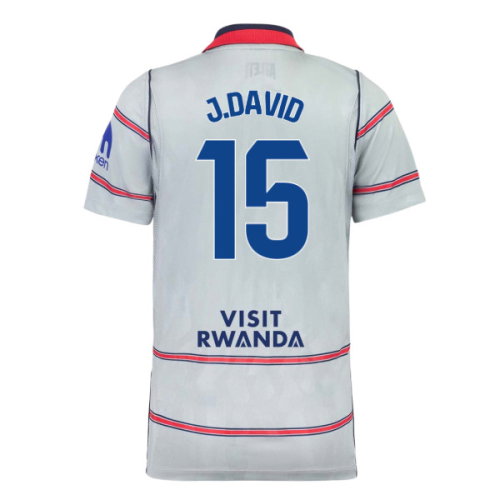 2026-2027 Atletico Madrid Third Shirt (Kids) (J.David 15)