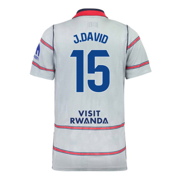 2026-2027 Atletico Madrid Third Shirt (Kids) (J.David 15)