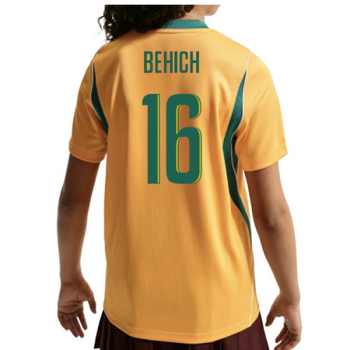 2026-2027 Australia Home Shirt (Kids) (Behich 16)