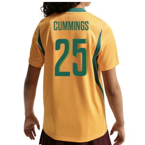 2026-2027 Australia Home Shirt (Kids) (Cummings 25)