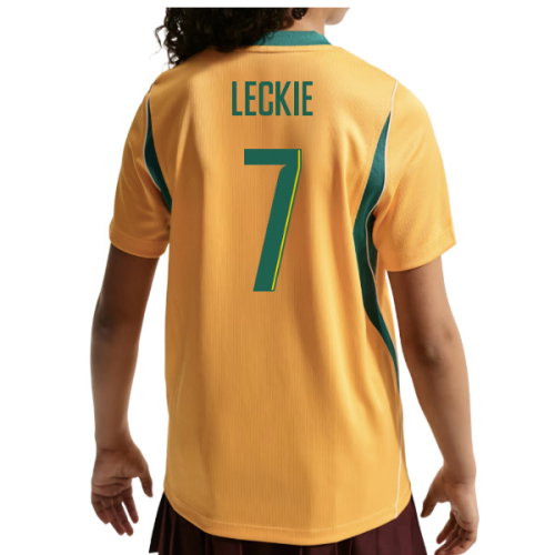 2026-2027 Australia Home Shirt (Kids) (Leckie 7)