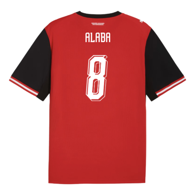 2026-2027 Austria Home Shirt (Alaba 8)