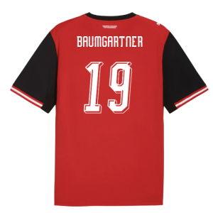 2026-2027 Austria Home Shirt (Baumgartner 19)