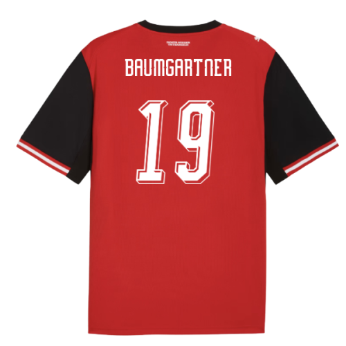 2026-2027 Austria Home Shirt (Baumgartner 19)