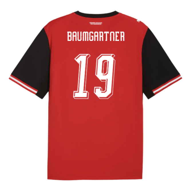 2026-2027 Austria Home Shirt (Baumgartner 19)