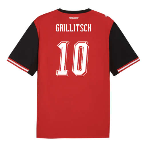 2026-2027 Austria Home Shirt (Grillitsch 10)