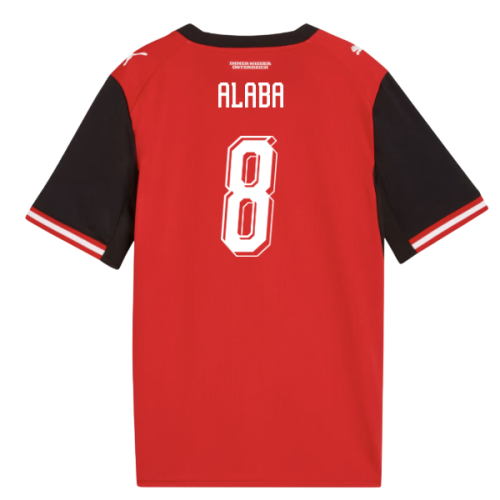 2026-2027 Austria Home Shirt (Kids) (Alaba 8)