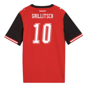 2026-2027 Austria Home Shirt (Kids) (Grillitsch 10)