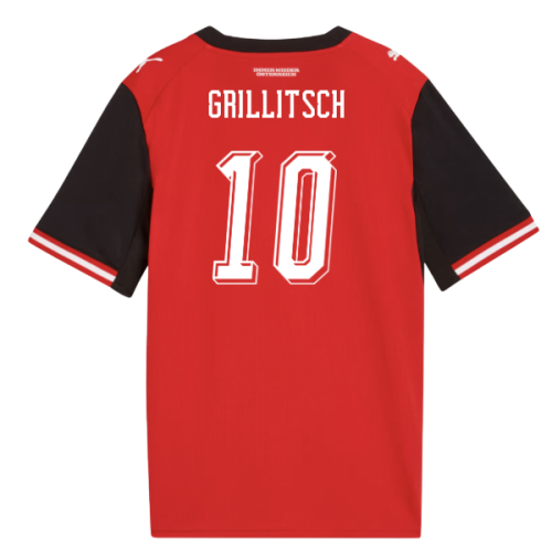 2026-2027 Austria Home Shirt (Kids) (Grillitsch 10)