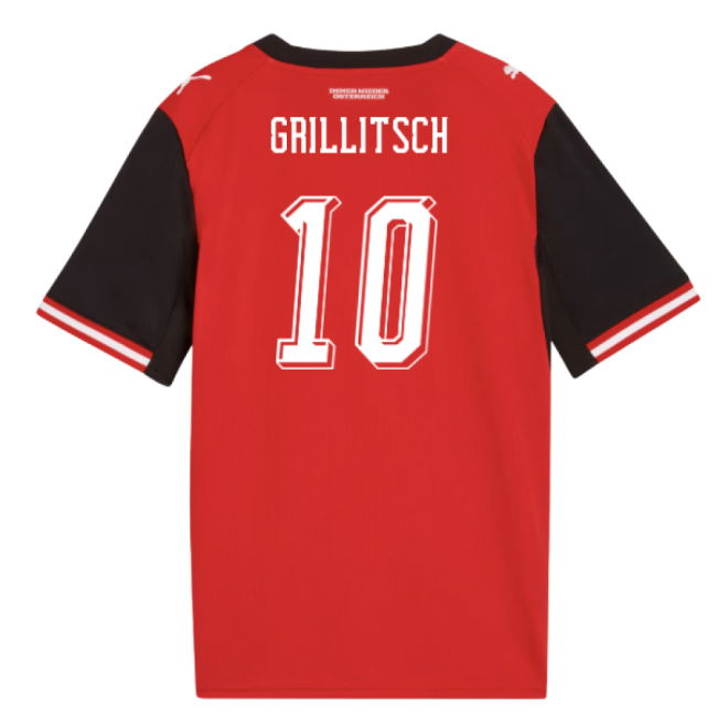 2026-2027 Austria Home Shirt (Kids) (Grillitsch 10)
