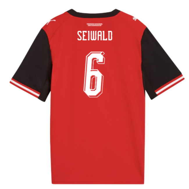 2026-2027 Austria Home Shirt (Kids) (Seiwald 6)