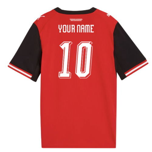 2026-2027 Austria Home Shirt (Kids) (Your Name)