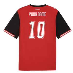 2026-2027 Austria Home Shirt (Your Name)