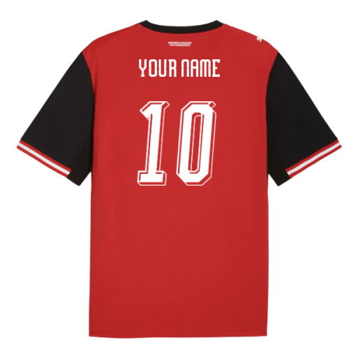 2026-2027 Austria Home Shirt (Your Name)