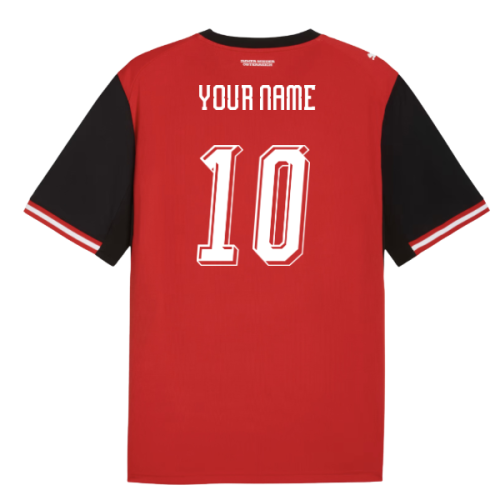 2026-2027 Austria Home Shirt (Your Name)