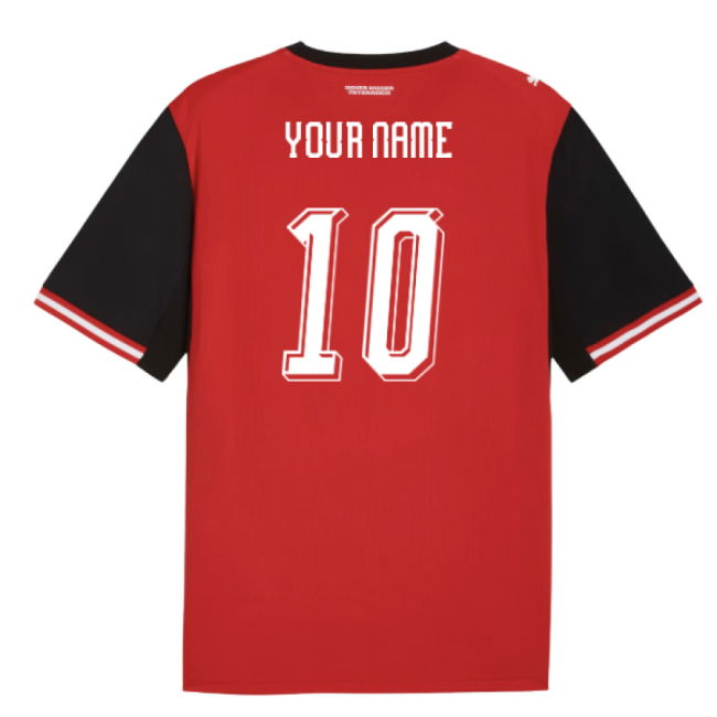 2026-2027 Austria Home Shirt (Your Name)