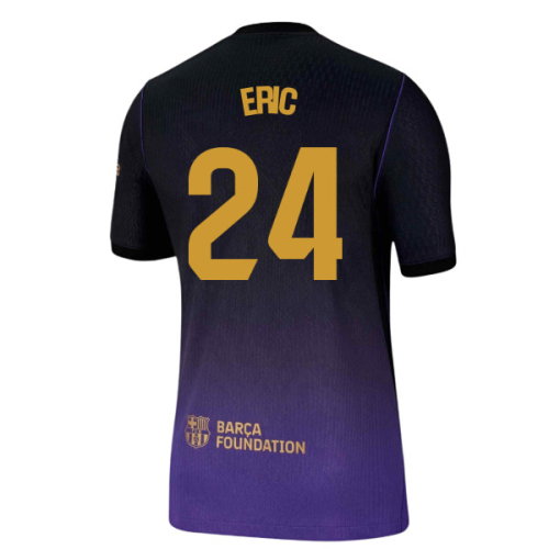 2026-2027 Barcelona Authentic Aero-Fit Match Away Shirt (Eric 24)