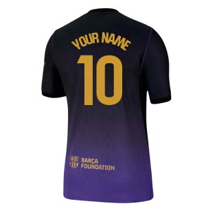 2026-2027 Barcelona Authentic Aero-Fit Match Away Shirt
