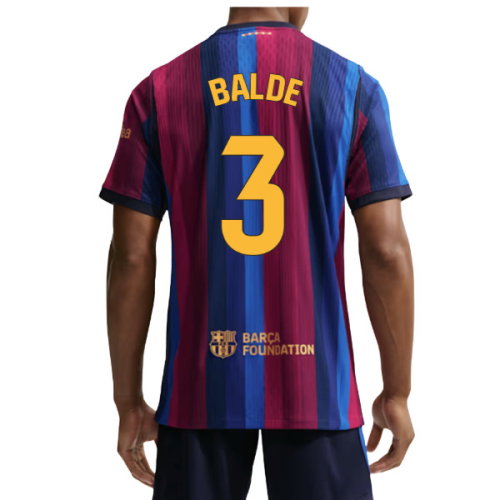 2026-2027 Barcelona Authentic Aero-Fit Match Home Shirt (Balde 3)