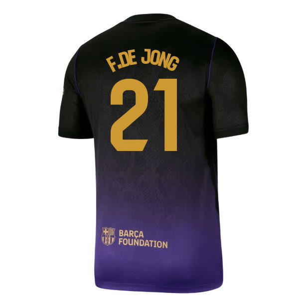 2026-2027 Barcelona Away Shirt (F.De Jong 21)
