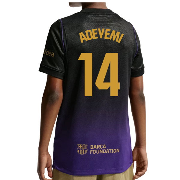 2026-2027 Barcelona Away Shirt (Kids) (Adeyemi 14)