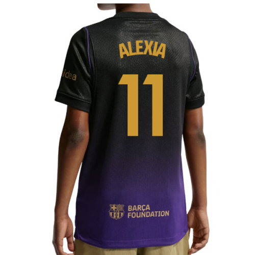 2026-2027 Barcelona Away Shirt (Kids) (Alexia 11)