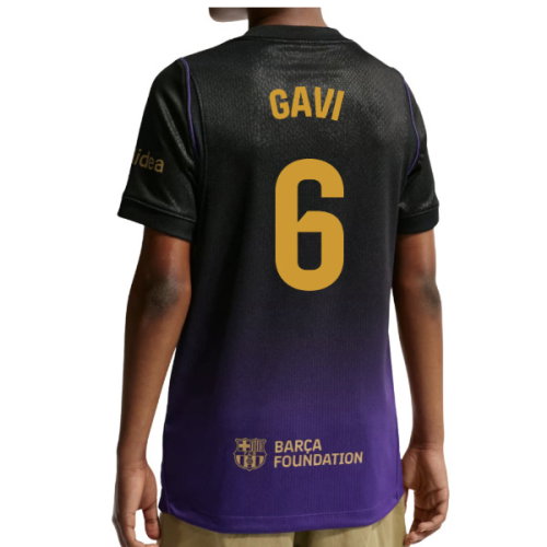 2026-2027 Barcelona Away Shirt (Kids) (Gavi 6)