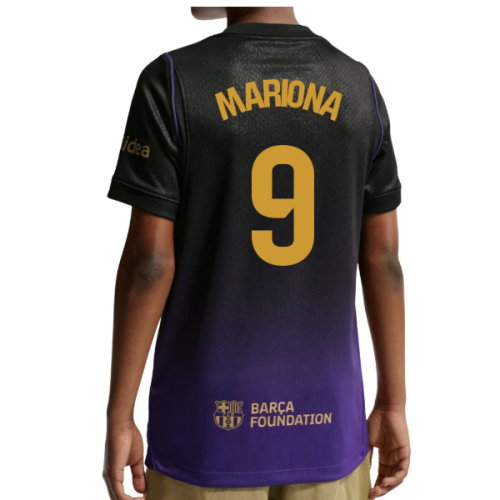 2026-2027 Barcelona Away Shirt (Kids) (Mariona 9)