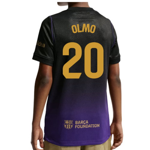 2026-2027 Barcelona Away Shirt (Kids) (Olmo 20)