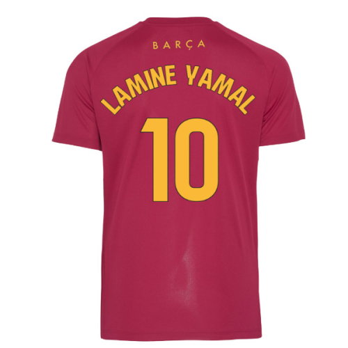 2026-2027 Barcelona Dri-Fit Strike Shirt (Noble Red) (Lamine Yamal 10)