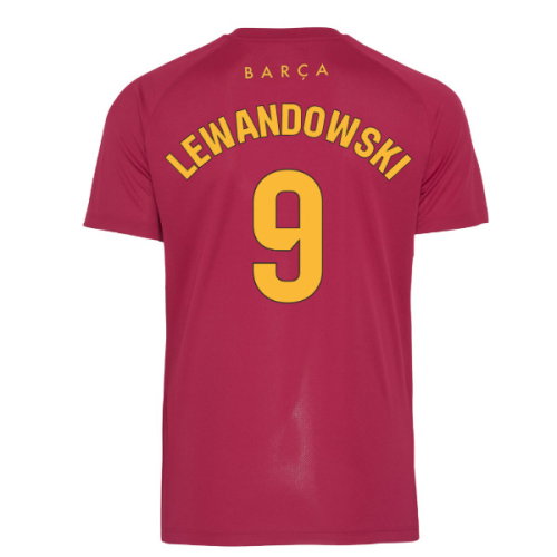 2026-2027 Barcelona Dri-Fit Strike Shirt (Noble Red) (Lewandowski 9)