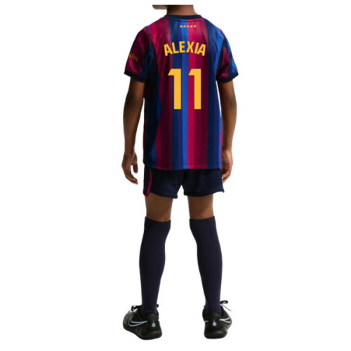 2026-2027 Barcelona Home Little Kids Mini Kit (Alexia 11)