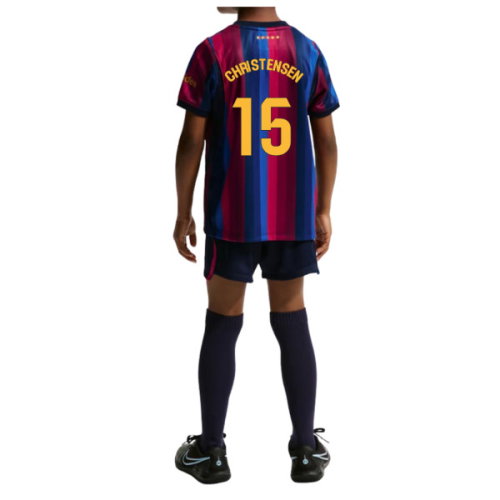2026-2027 Barcelona Home Little Kids Mini Kit (Christensen 15)