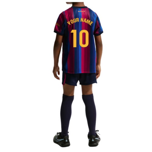 2026-2027 Barcelona Home Little Kids Mini Kit (Your Name)