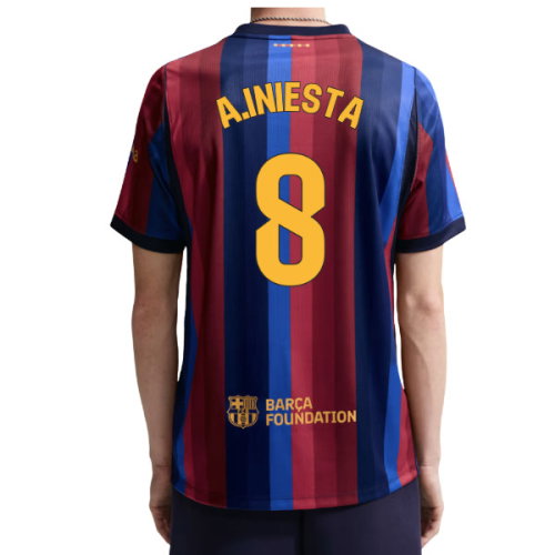 2026-2027 Barcelona Home Shirt (A.Iniesta 8)