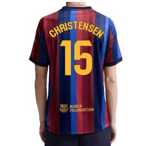 2026-2027 Barcelona Home Shirt (Christensen 15)