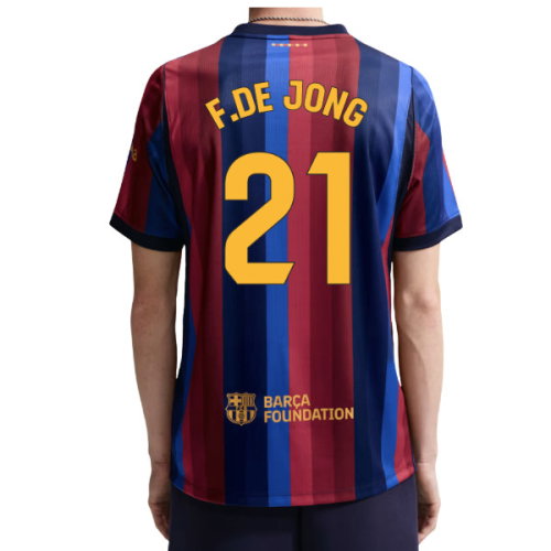 2026-2027 Barcelona Home Shirt (F.De Jong 21)