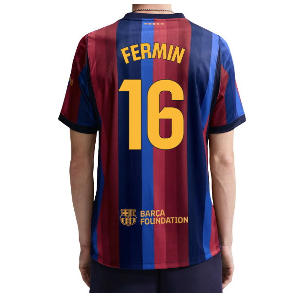2026-2027 Barcelona Home Shirt (Fermin 16)